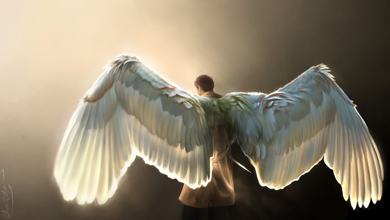 Ангел с крыльями во сне