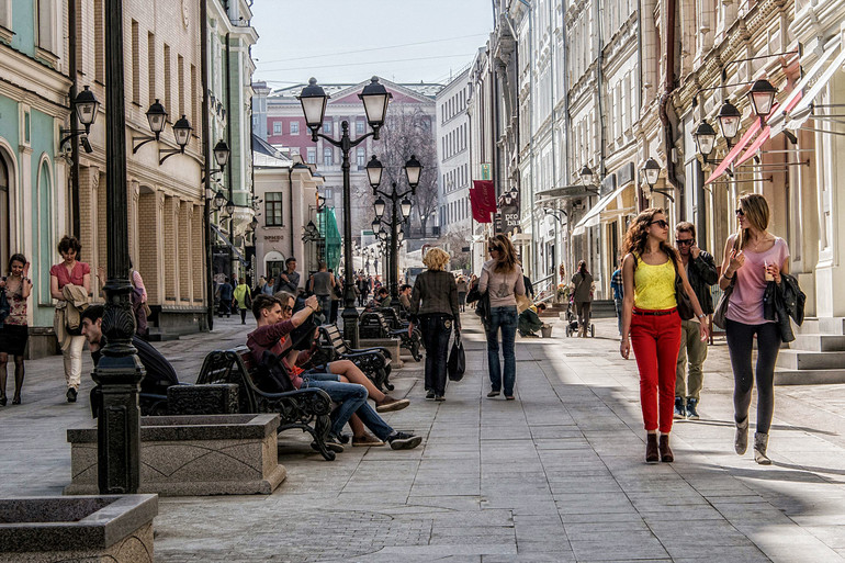 Гулять по крупным городам