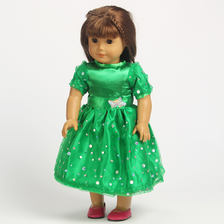 Превратиться во сне в куклу в зелёном платье 