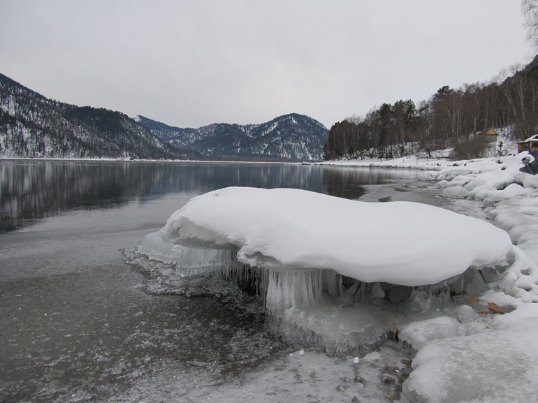 Сонник озеро зимой
