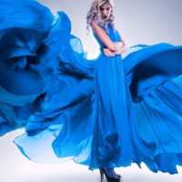 Что означает красивое синее платье по сонникам